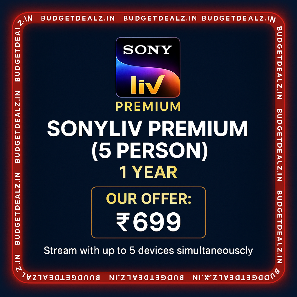 SonyLiv Premium (5 Person) — 1 Year